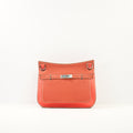 Hermes Taurillon Clemence Jypsiere 28 Rouge Tomate Shoulder Bag (red, 2015)