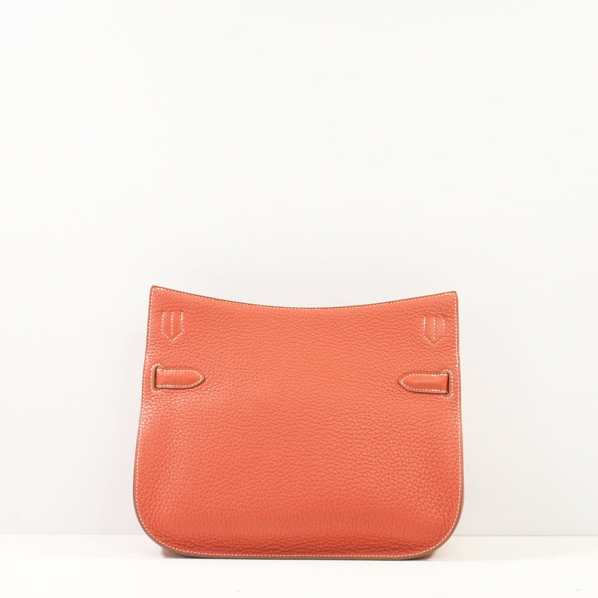 Hermes Taurillon Clemence Jypsiere 28 Rouge Tomate Shoulder Bag (red, 2015)