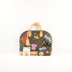 Louis Vuitton Limited Edition Monogram Alma PM Patches With Mini Zippy Wallet