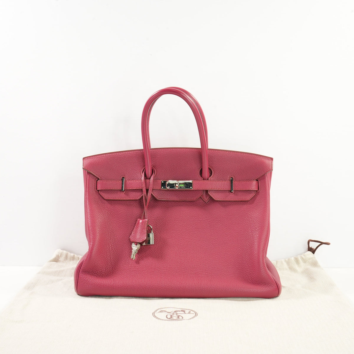 Hermes Tosca Birkin 35 Bag (2011) (N/10SC) (lock&key, dustbag, clochette)