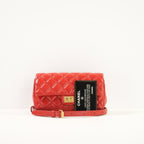 Chanel Red Reissue 2.55 Belt Bag W/ Gold Tone Hardware