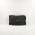 Prada Doux Medium Shoulder Bag in Black Leather (dustbag)