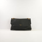 Prada Doux Medium Shoulder Bag in Black Leather (dustbag)