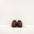Fendi Baguette Loafers in Brown Leather  (38 1/2)