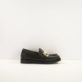 Fendi Baguette Loafer in Black Leather (38 1/2)