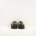 Fendi Baguette Loafer in Black Leather (38 1/2)