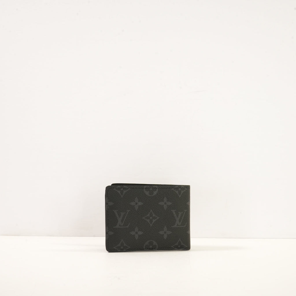 Louis Vuitton Monogram Eclipse Bifold Wallet (w/ Intials)