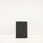 Louis Vuitton Monogram Eclipse Passport Cover (w/ Initals)