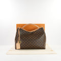 Louis Vuitton Monogram MM Again Bag, Full Set