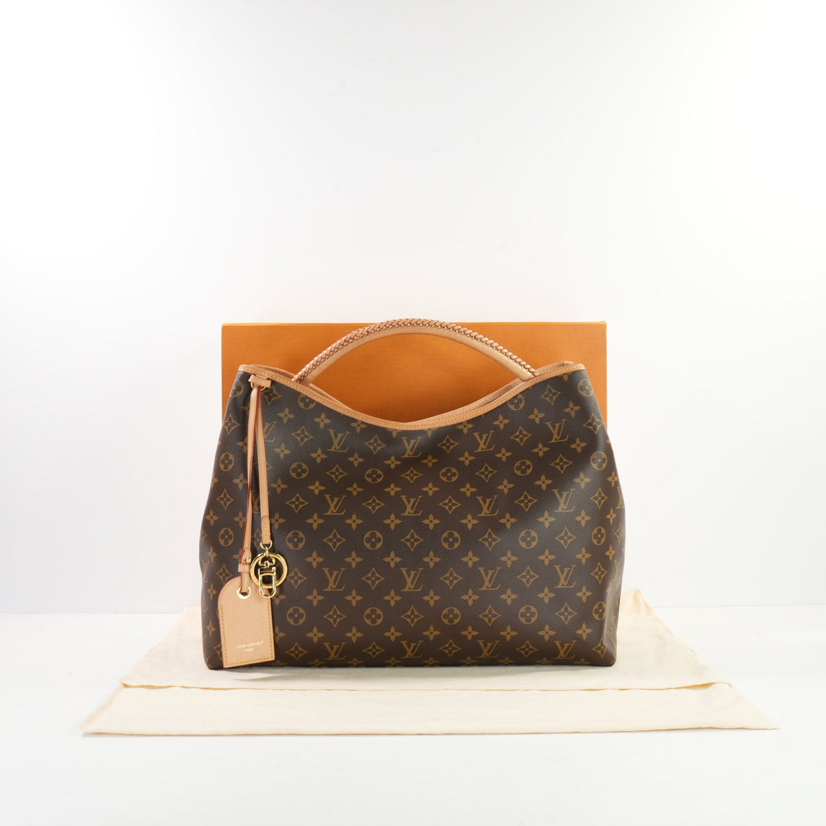 Louis Vuitton Monogram MM Again Bag, Full Set