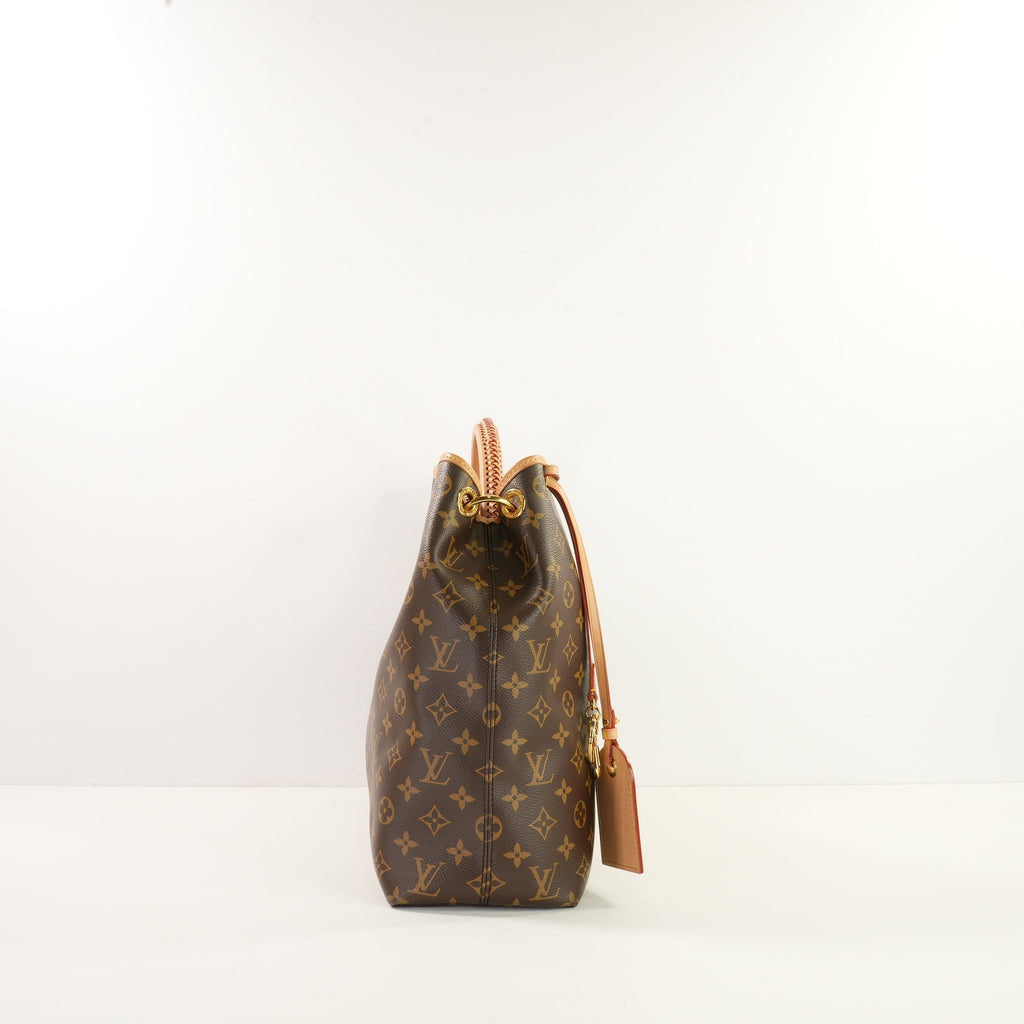Louis Vuitton Monogram MM Again Bag, Full Set