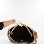 Louis Vuitton Monogram MM Again Bag, Full Set