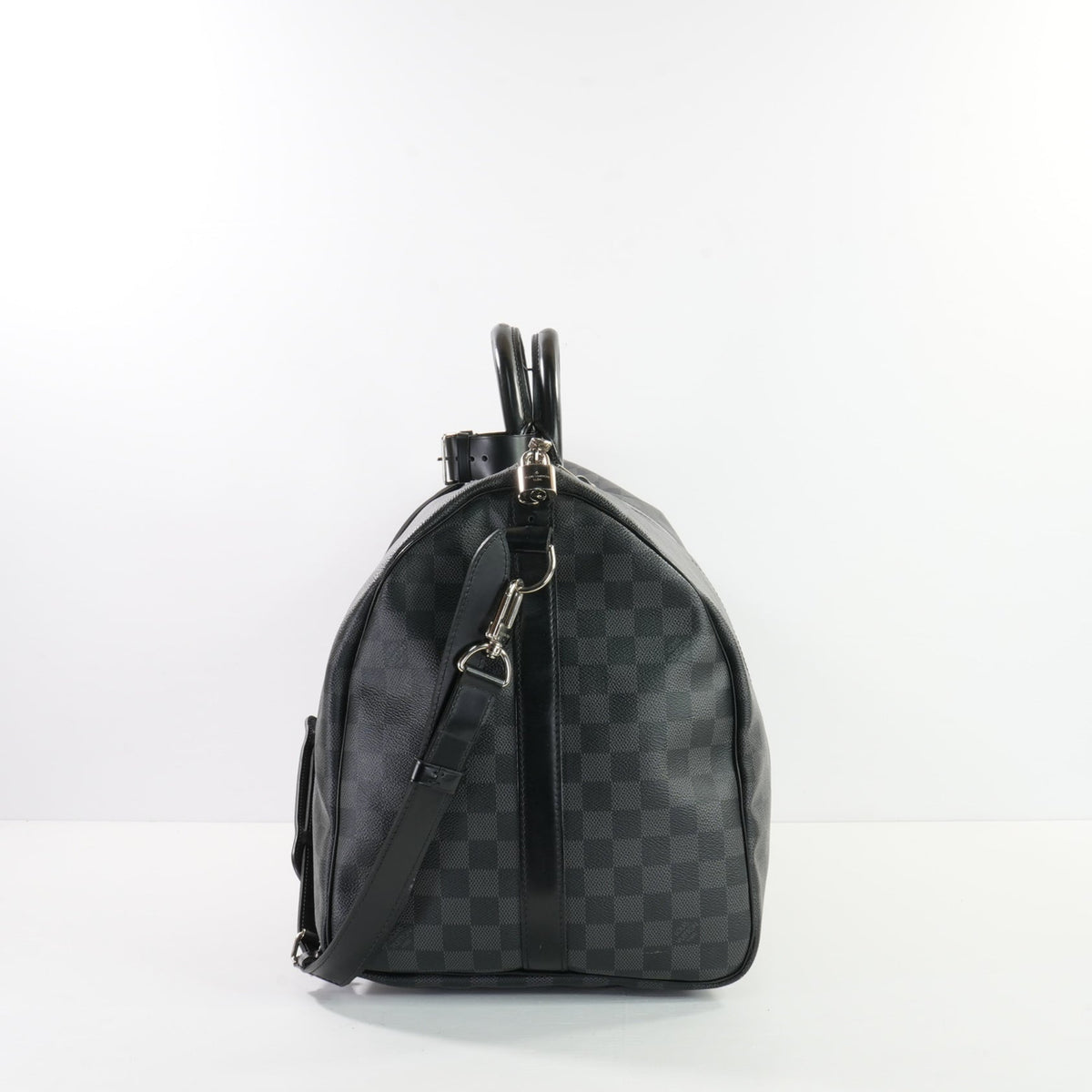 Louis Vuitton Keepall Bandouliere 55 in Black Damier Ebene