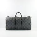 Louis Vuitton Keepall Bandouliere 55 in Black Damier Ebene