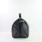 Louis Vuitton Keepall Bandouliere 55 in Black Damier Ebene