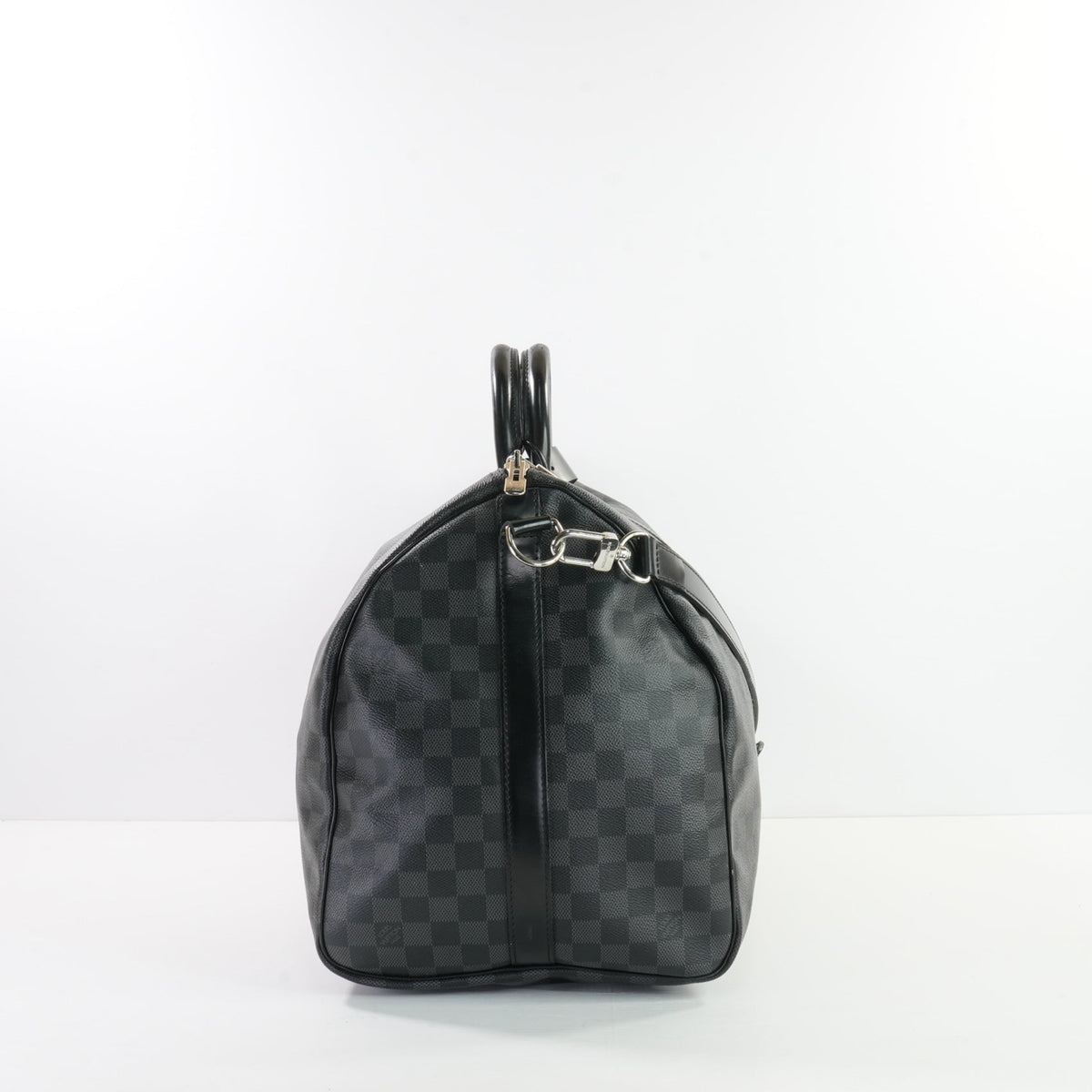 Louis Vuitton Keepall Bandouliere 55 in Black Damier Ebene