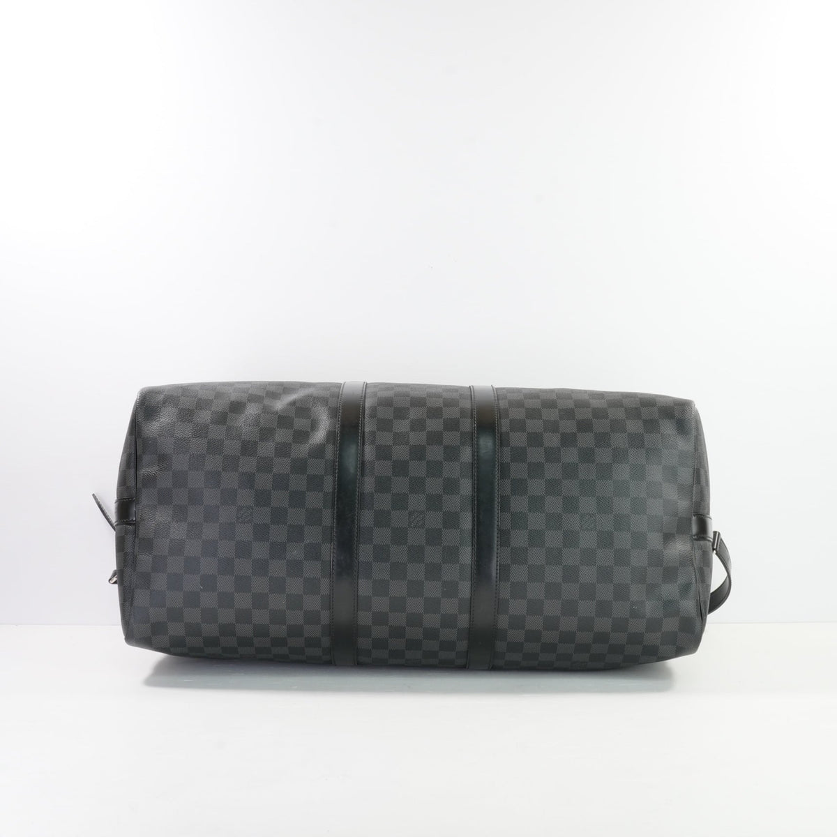 Louis Vuitton Keepall Bandouliere 55 in Black Damier Ebene