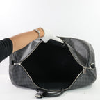 Louis Vuitton Keepall Bandouliere 55 in Black Damier Ebene