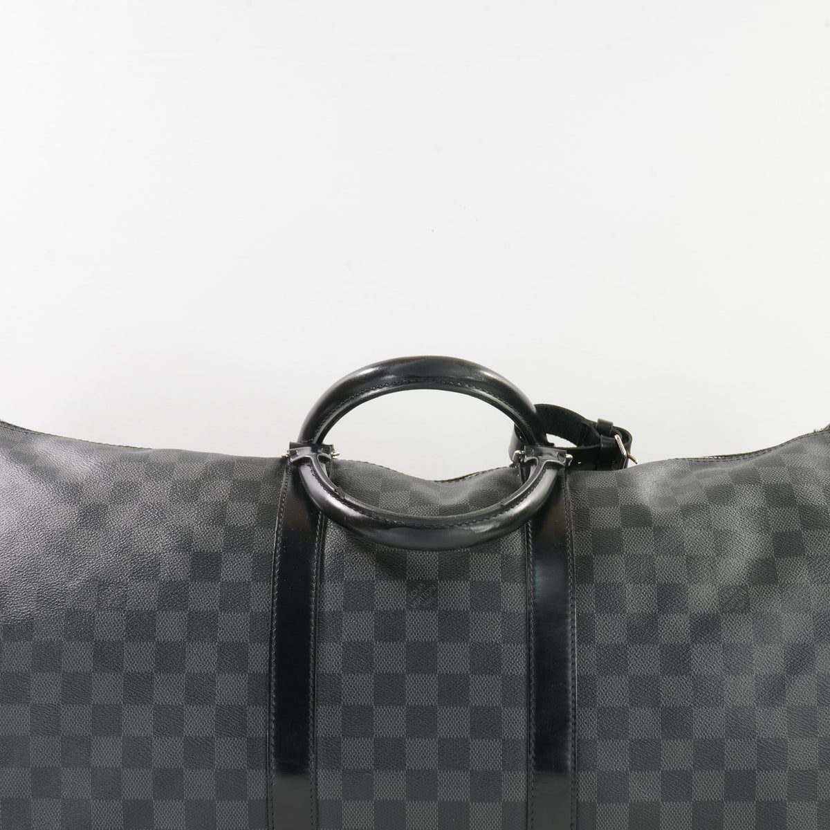 Louis Vuitton Keepall Bandouliere 55 in Black Damier Ebene