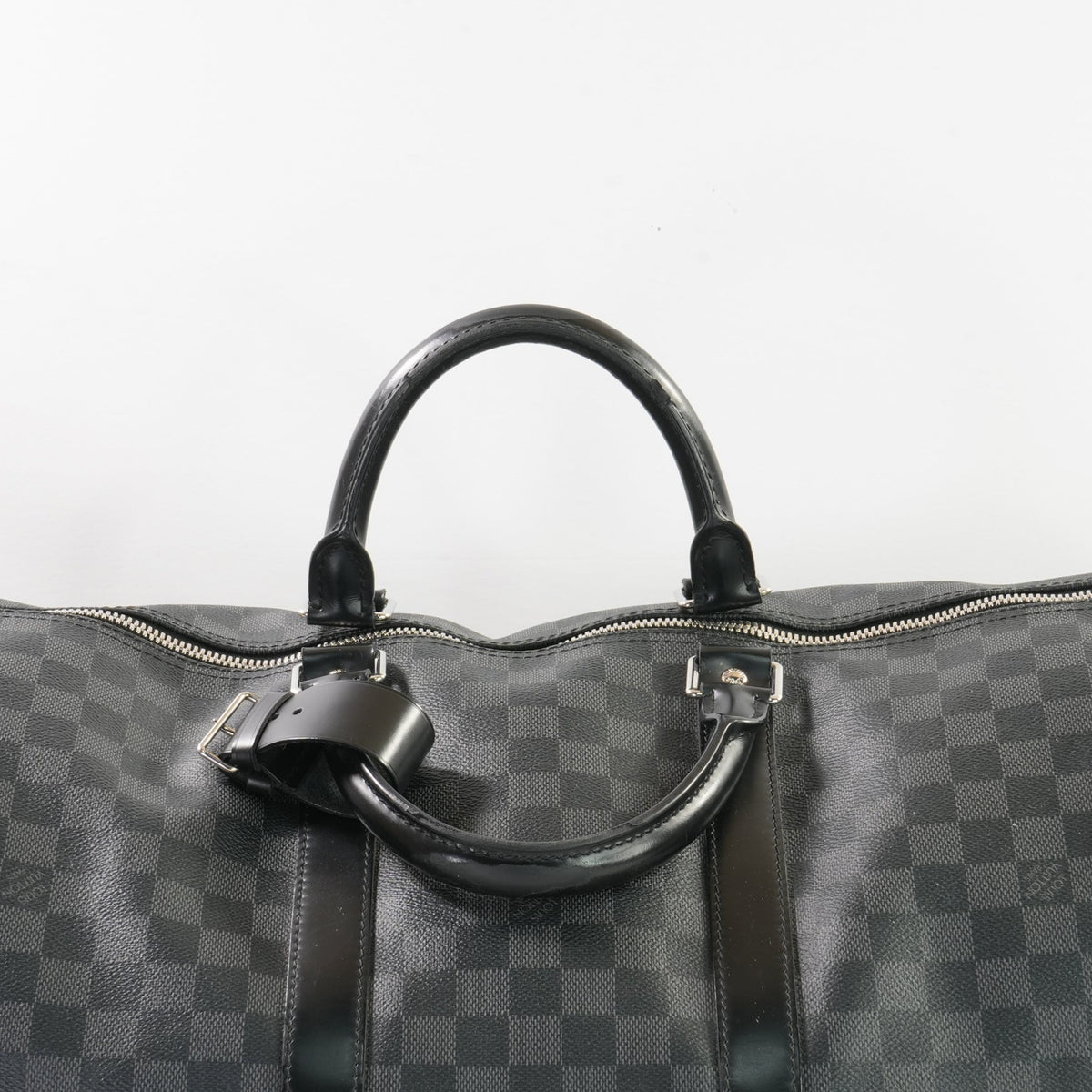 Louis Vuitton Keepall Bandouliere 55 in Black Damier Ebene