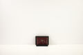 Chanel Maroon Patent Leather Card Holder (box)