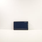 Saint Laurent Patent Leather Navy Blue Clutch (dust bag)