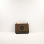Fendi Brown and Black Zucca FF Kan I F (dust bag)