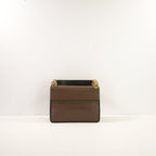 Fendi Brown and Black Zucca FF Kan I F (dust bag)