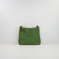 Gucci Green Anita Bamboo Hobo