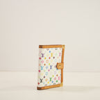 Louis Vuitton White Murakami Agenda W/Box