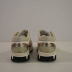 Chanel Fabric Laminated Calfskin Stretch CC Sneakers Runner 36 1/2 Full Set