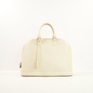 Louis Vuitton Ivory Epi Leather Alma GM