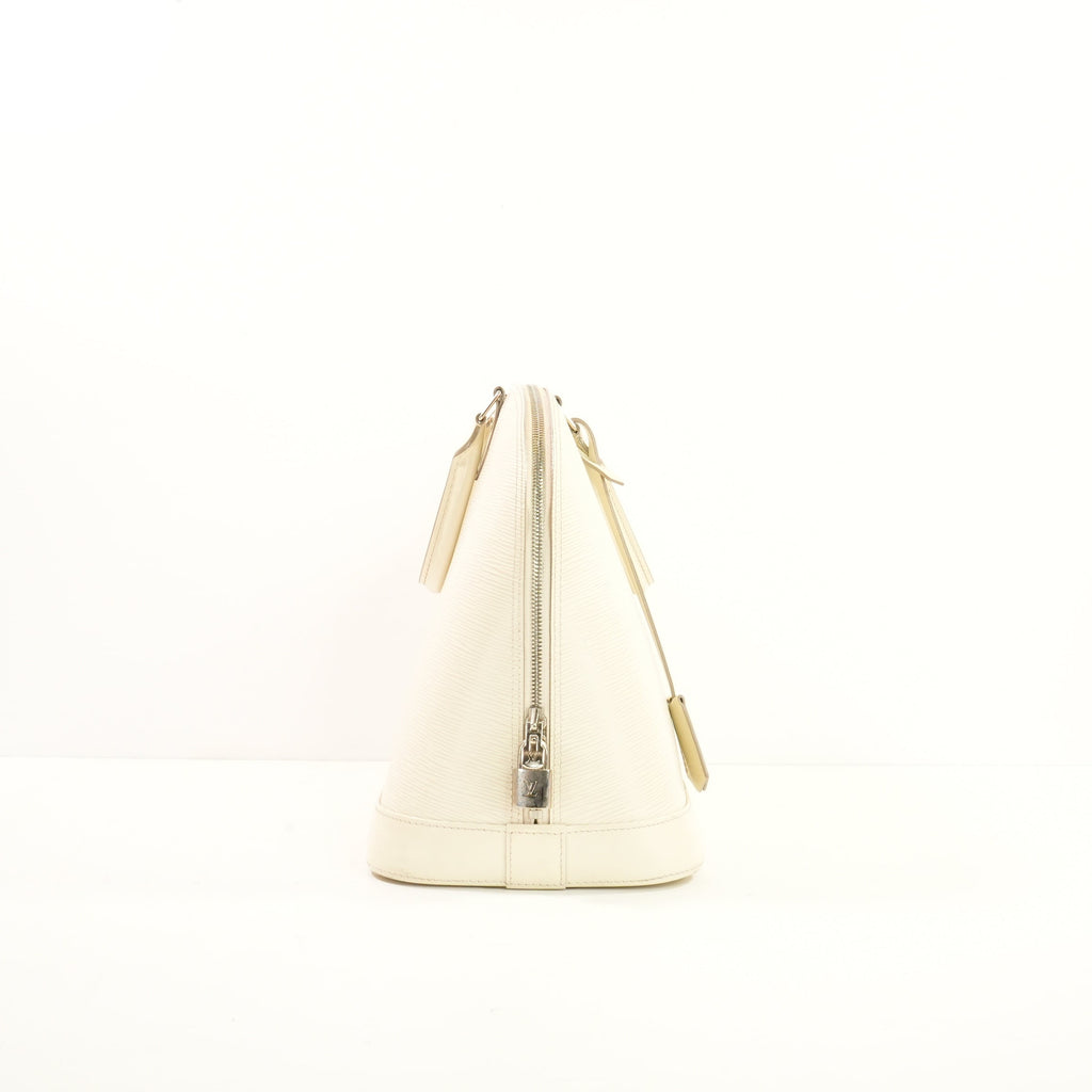 Louis Vuitton Ivory Epi Leather Alma GM