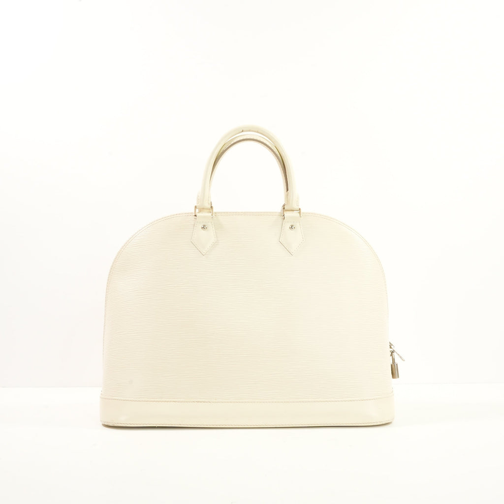 Louis Vuitton Ivory Epi Leather Alma GM