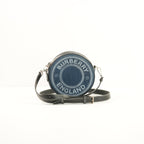 Burberry Blue Denim Louise Round Crossbody