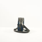 Burberry Blue Denim Louise Round Crossbody