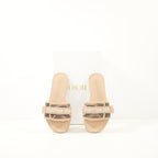 Christian Dior Camouflage Nylon Revelution Sandals 38, Full Set