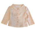 Balenciaga Vintage Floral Light Beige Blazer Size 38