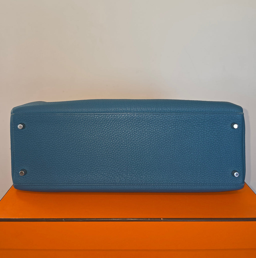 Hermés Kelly 40 Cobalt Togo 2012 P