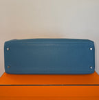 Hermés Kelly 40 Cobalt Togo 2012 P