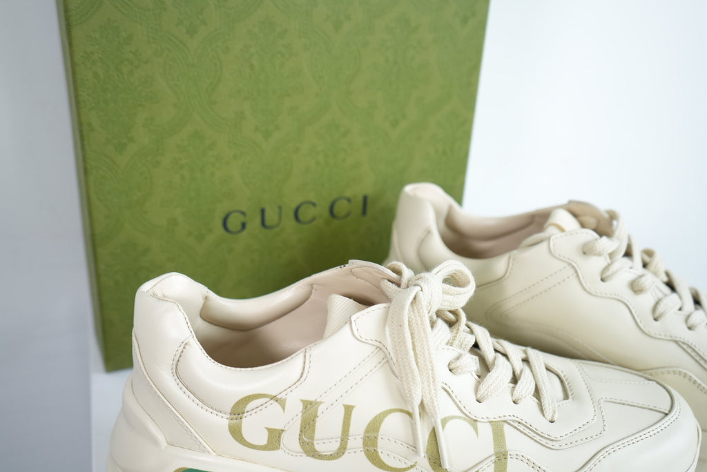 Gucci Rhyton Sneakers Size 37 With Box