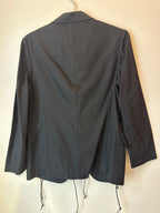 Yohji Yamamoto Leather Belted Jacket