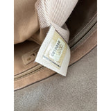 HOU #127. Vintage CHANEL Shoulder Bag Enamel Beige Gold CC 123512