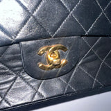 Vintage Chanel Quilted Lambskin Double Flap Bag