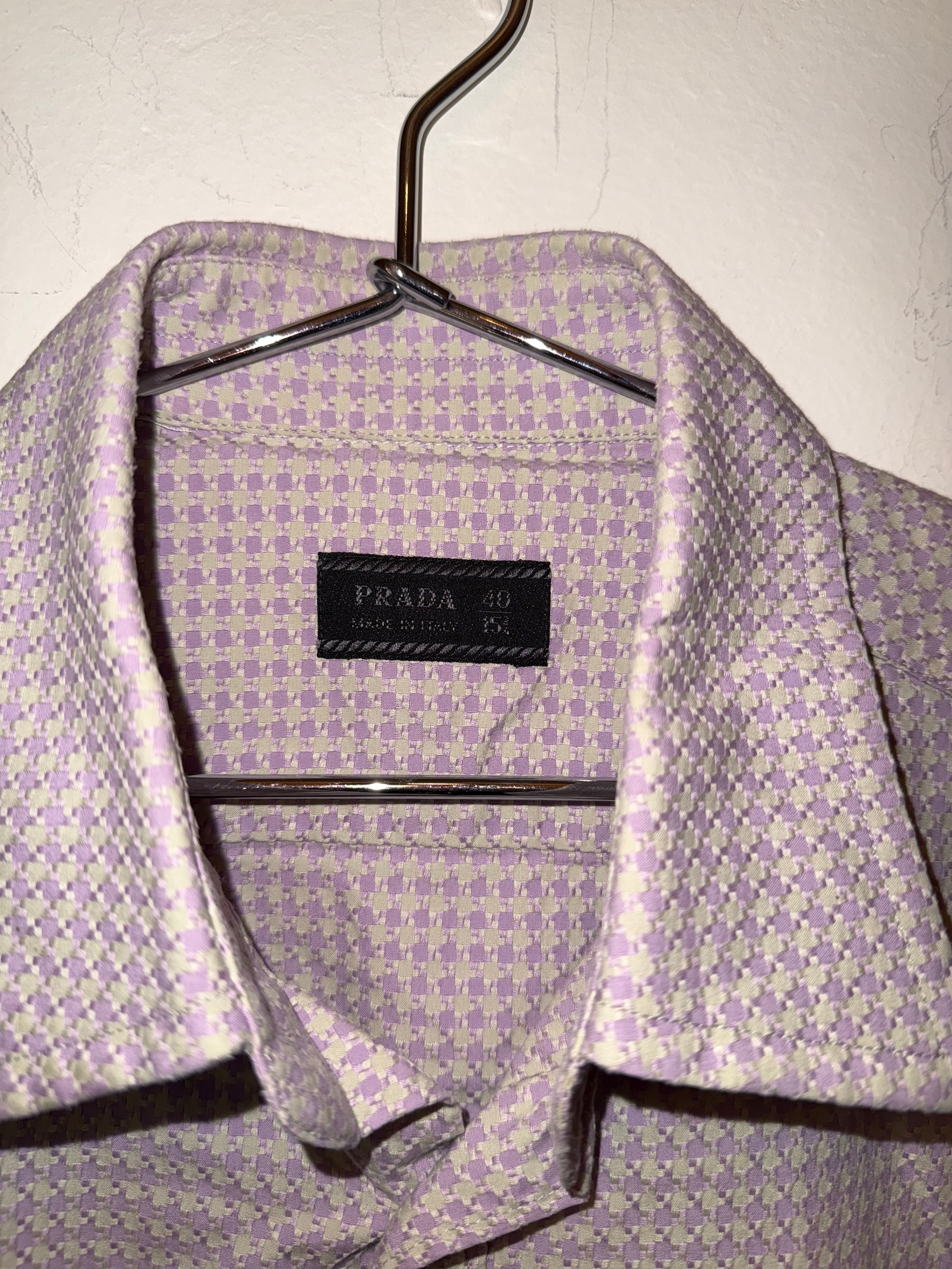Prada Purple Button Down