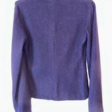 Jil Sanders Peacoat Purple