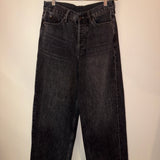 Acne Studio wide leg black jeans