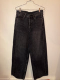 Acne Studio wide leg black jeans