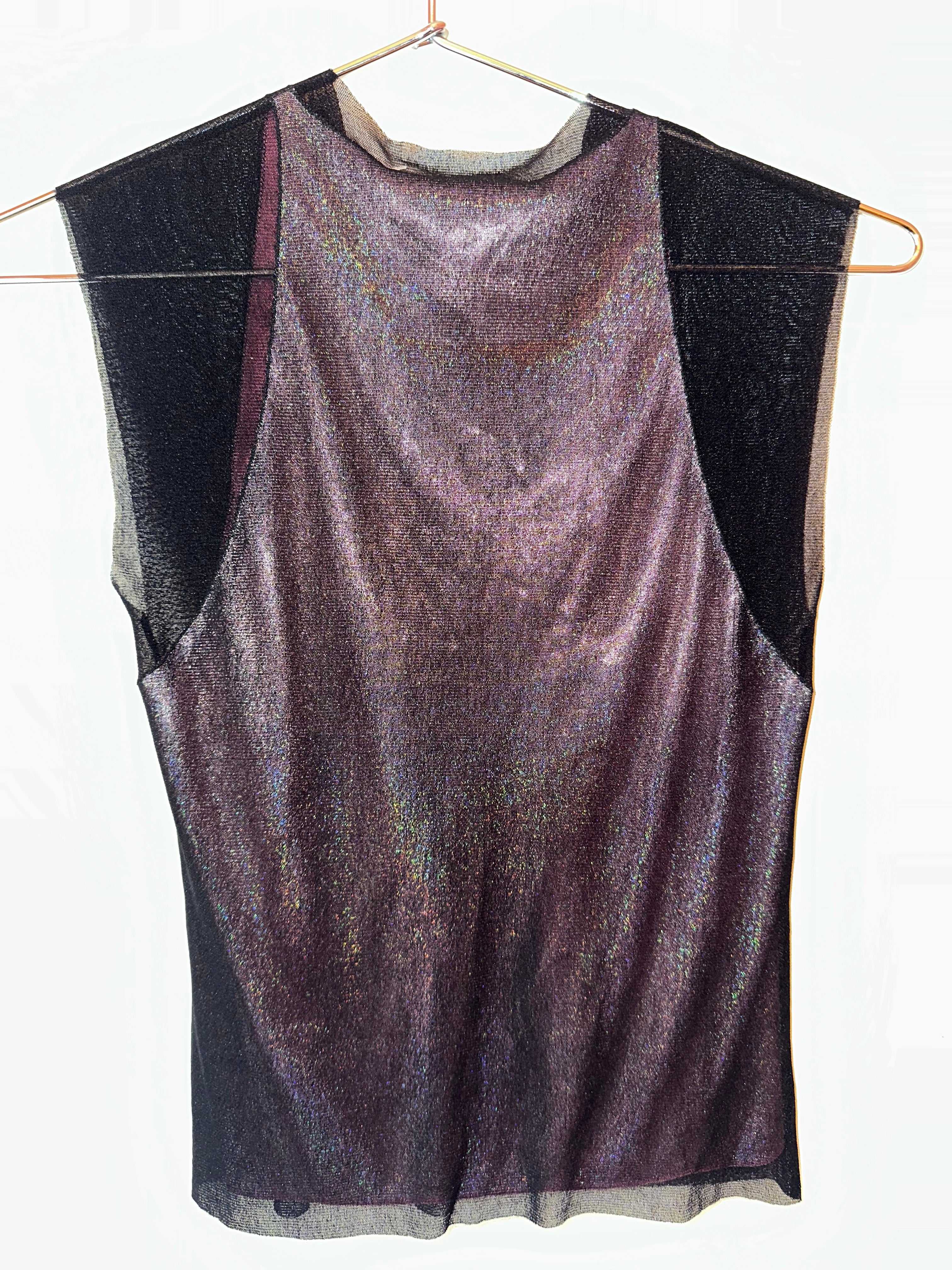 Vivienne Tam Rhinestone Studded Pink Satin Inside