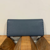 Fendi Pale Blue Stitched Wallet